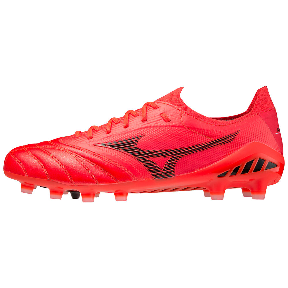 Chuteiras Mizuno Morelia Neo III Beta Japan - Homem - Vermelhas/Pretas - ASNID2784